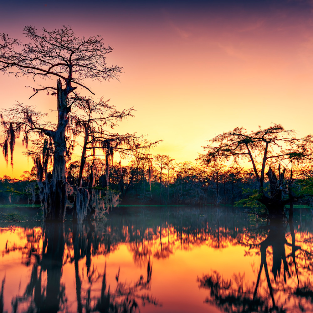 Charenton Sunset — Louisiana fineart photography prints