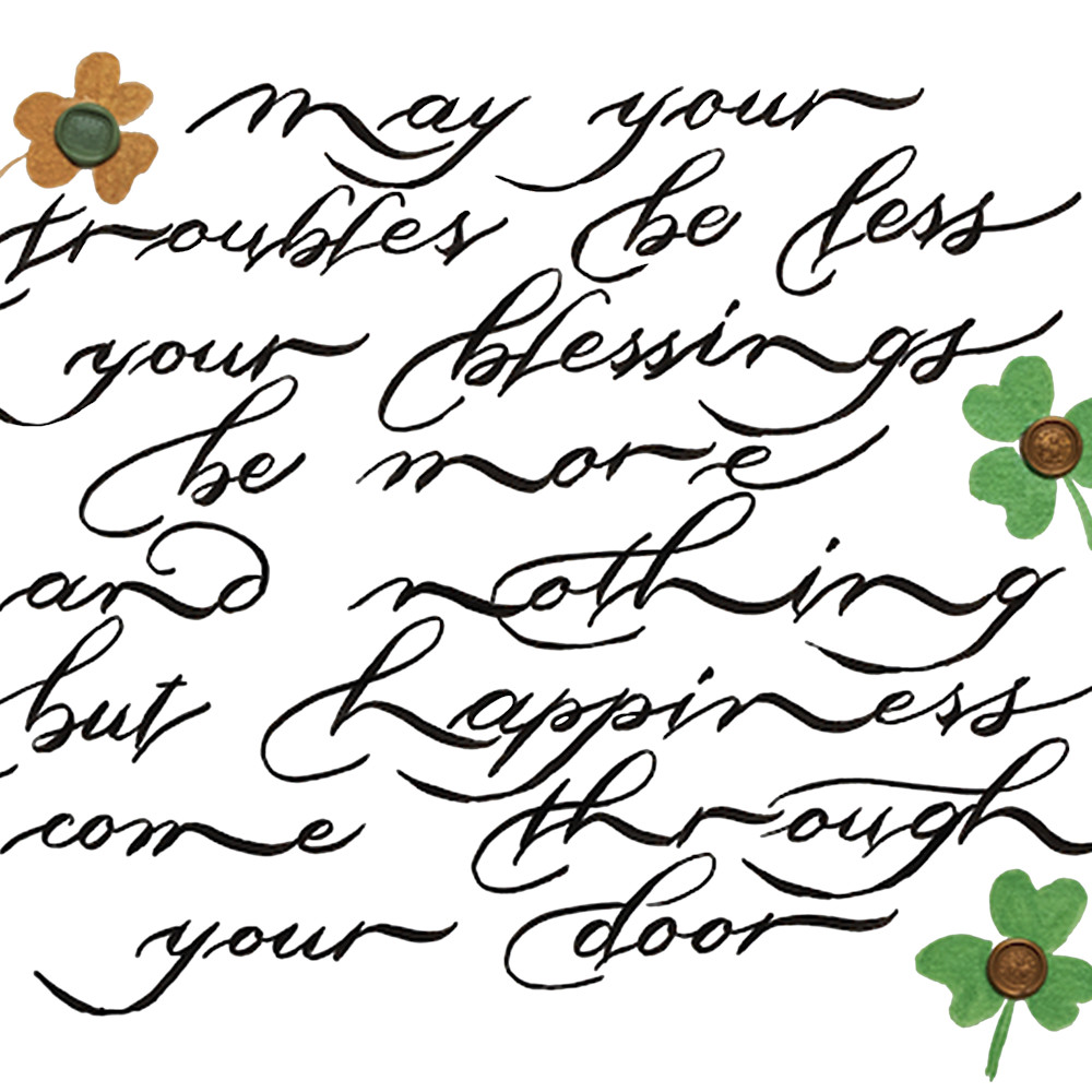 Irish blessing for home hll2bh