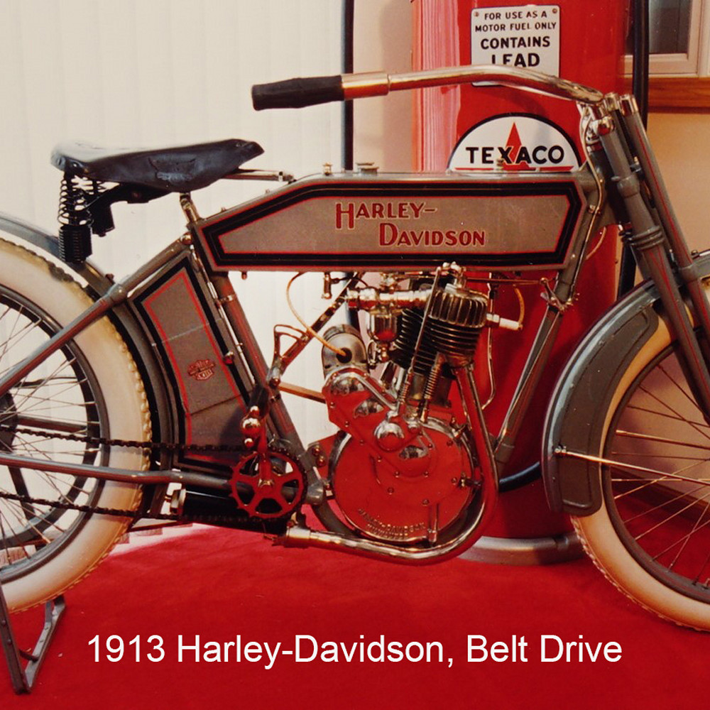 1913 Harley Davidson Belt Drive Photography Art Jim Cummins, Imagery