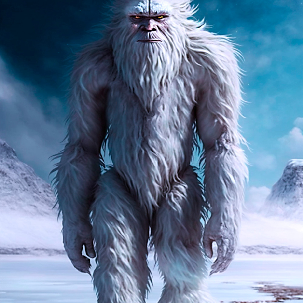 The Abominable Snowman Art Color 1 Photo The Abominable Snowman Klbzmw
