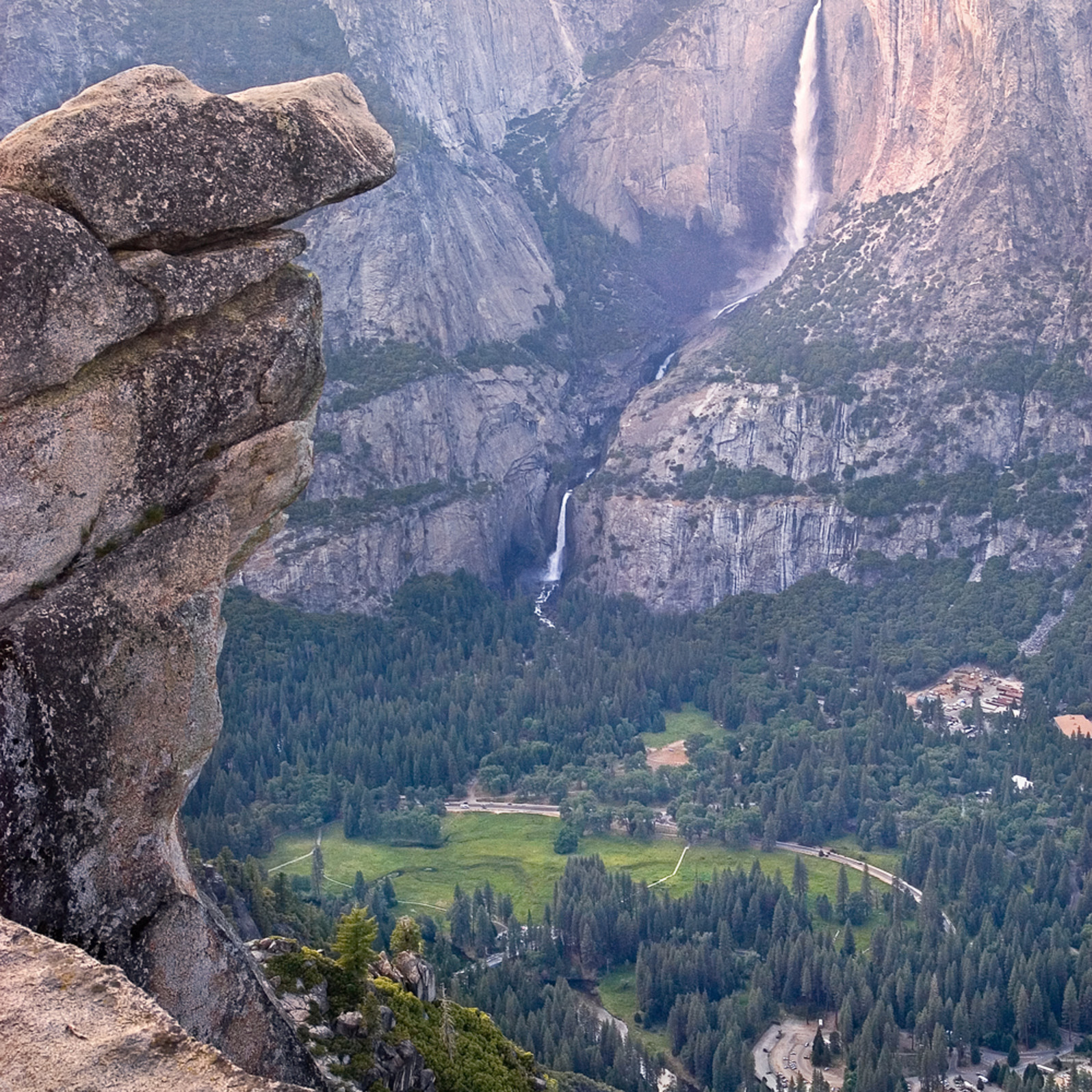 Yosemite Falls from Glacier Point