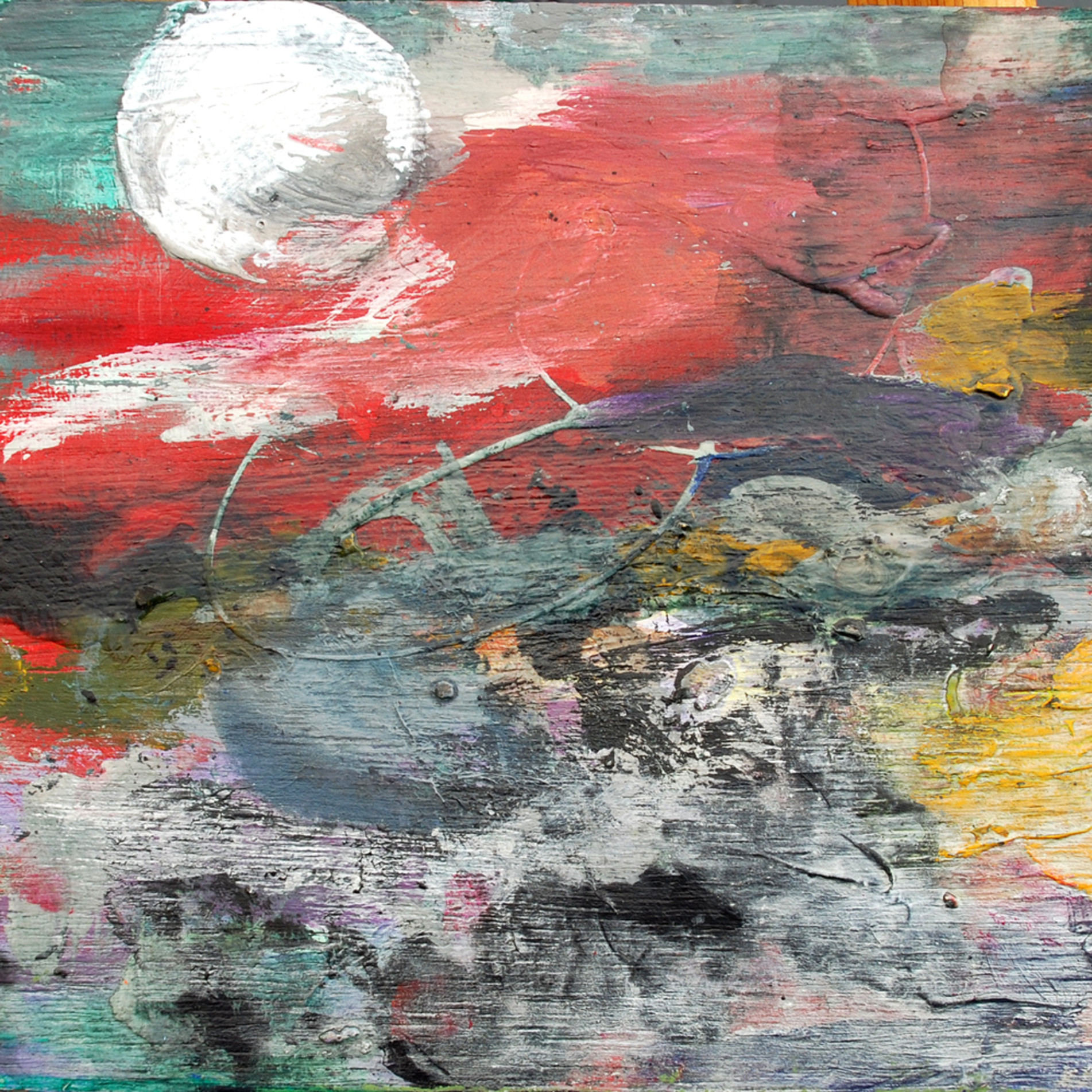 Evolution Acrylic On Masonite 12x12