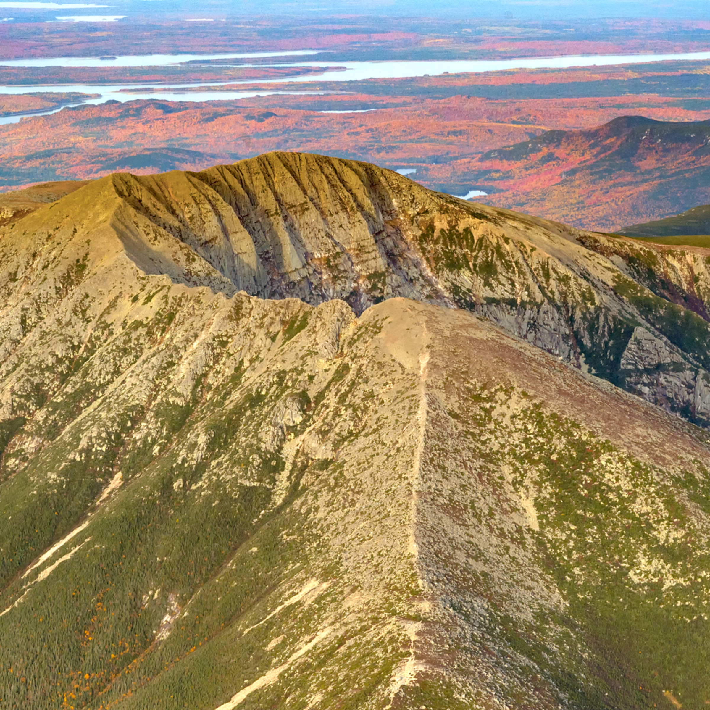 Mt Katahdin Pamola Peak Knife Edge