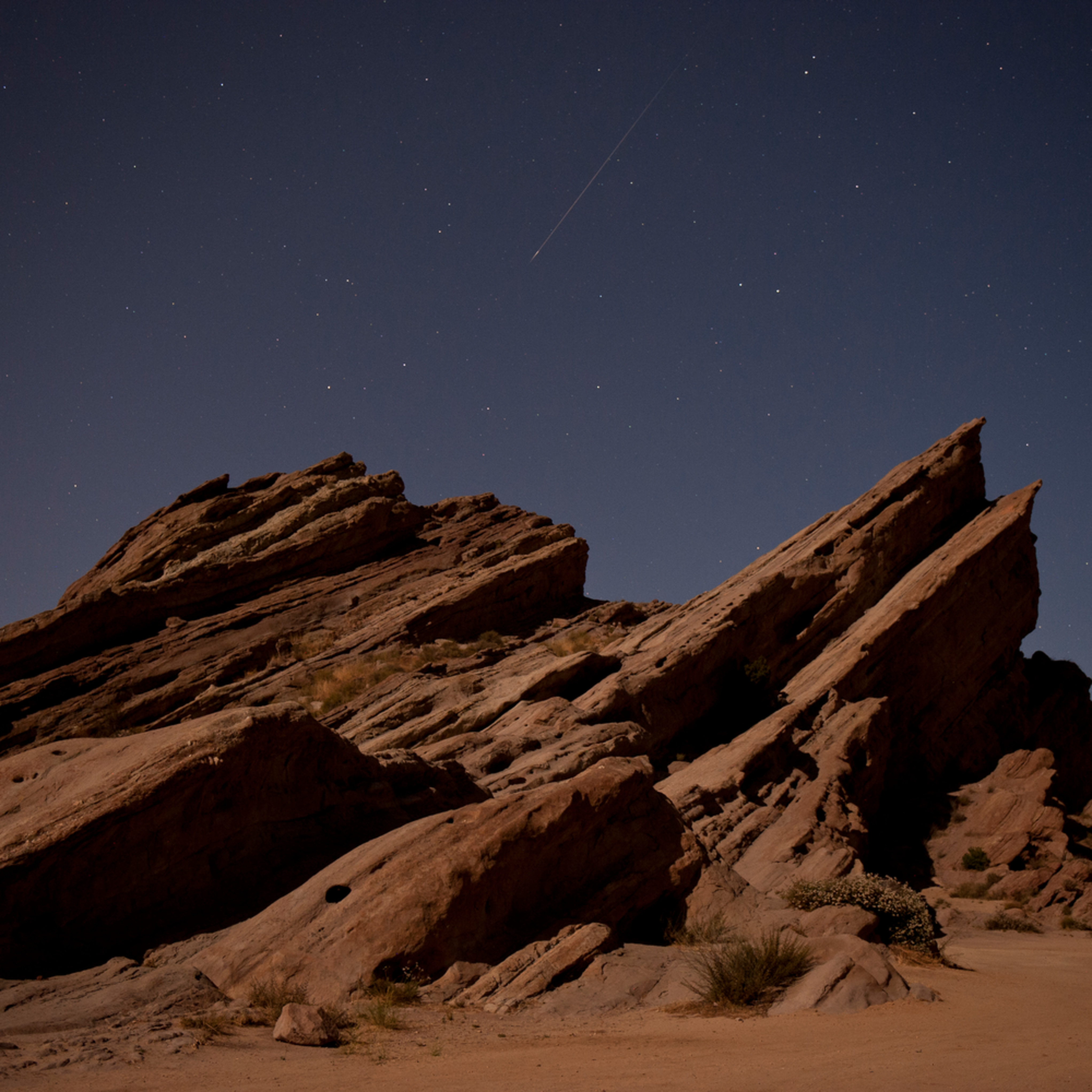Vasquez Rocks Shooting Star, Agua Dulce, California