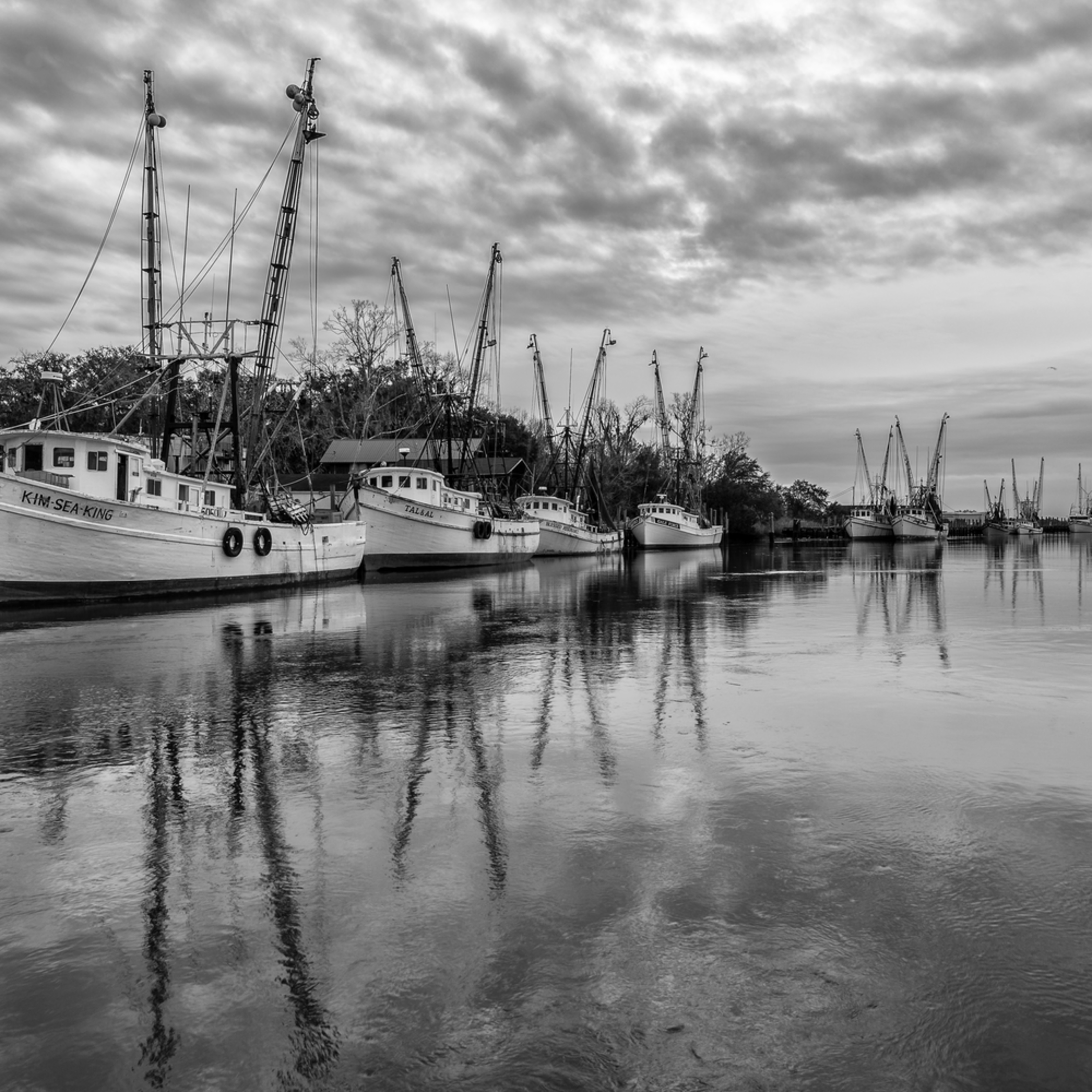 Darien Shrimp Boat Fleet
