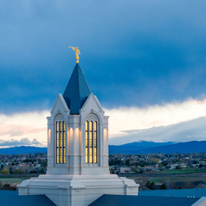 Fort Collins Temple - The Top