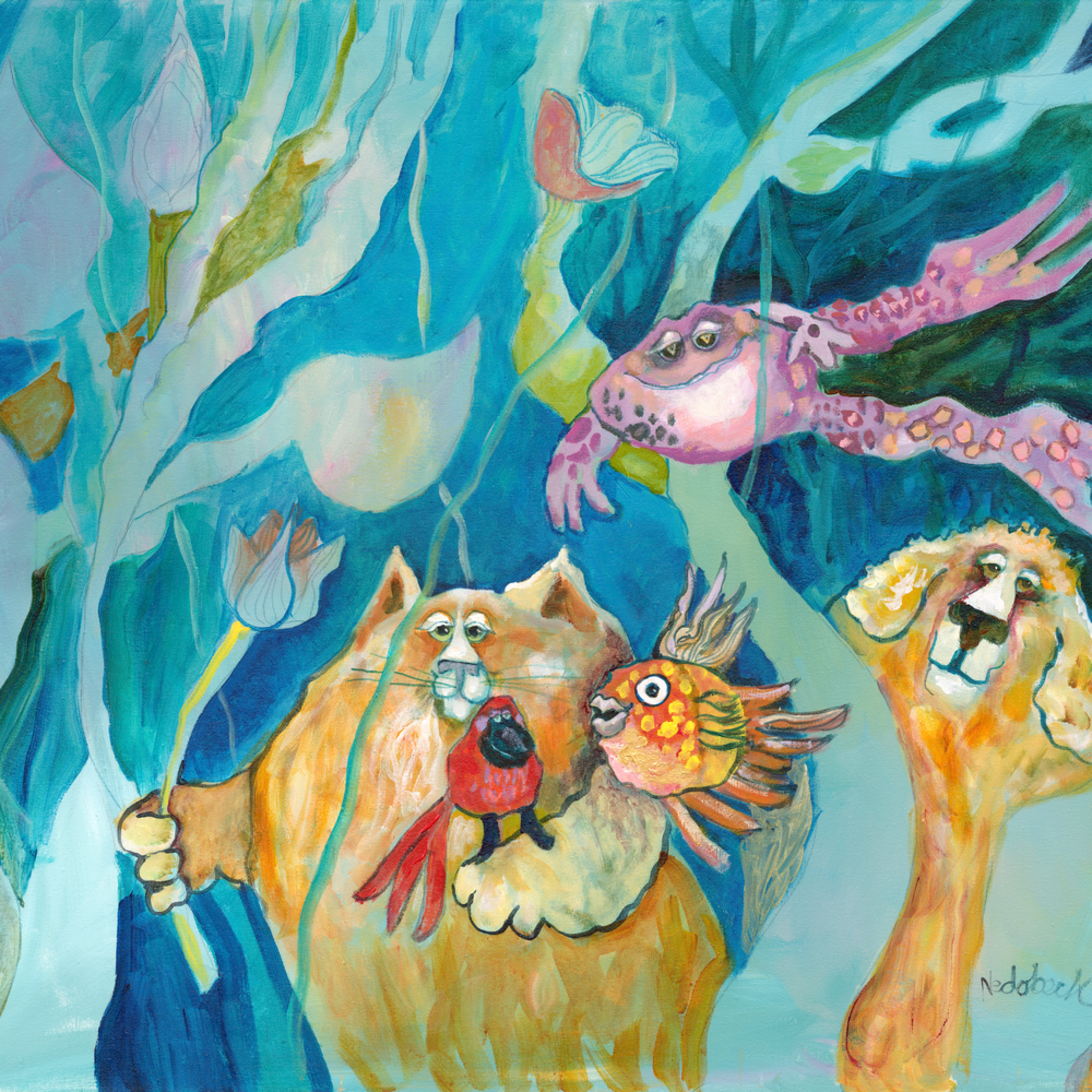 Underwater Scene Art Lifephoto