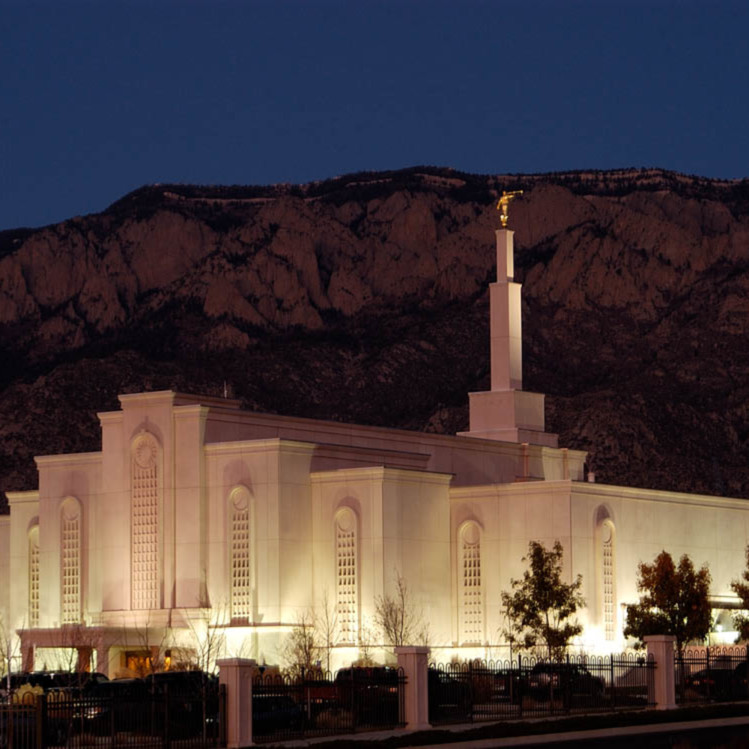 Albuquerque Temple Mountain Background