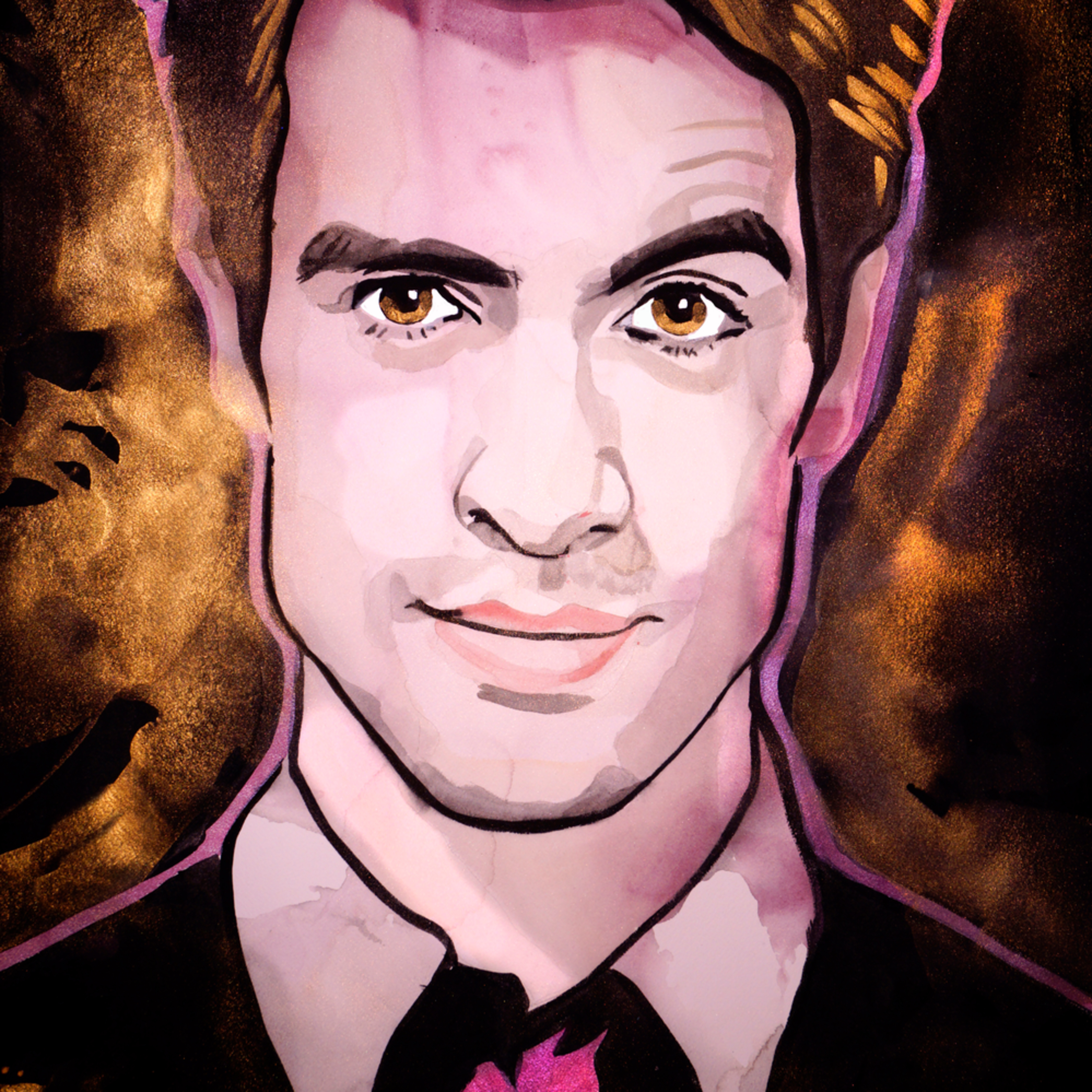 Brendon Urie Panic At The Disco Art William K Stidham Heart Art