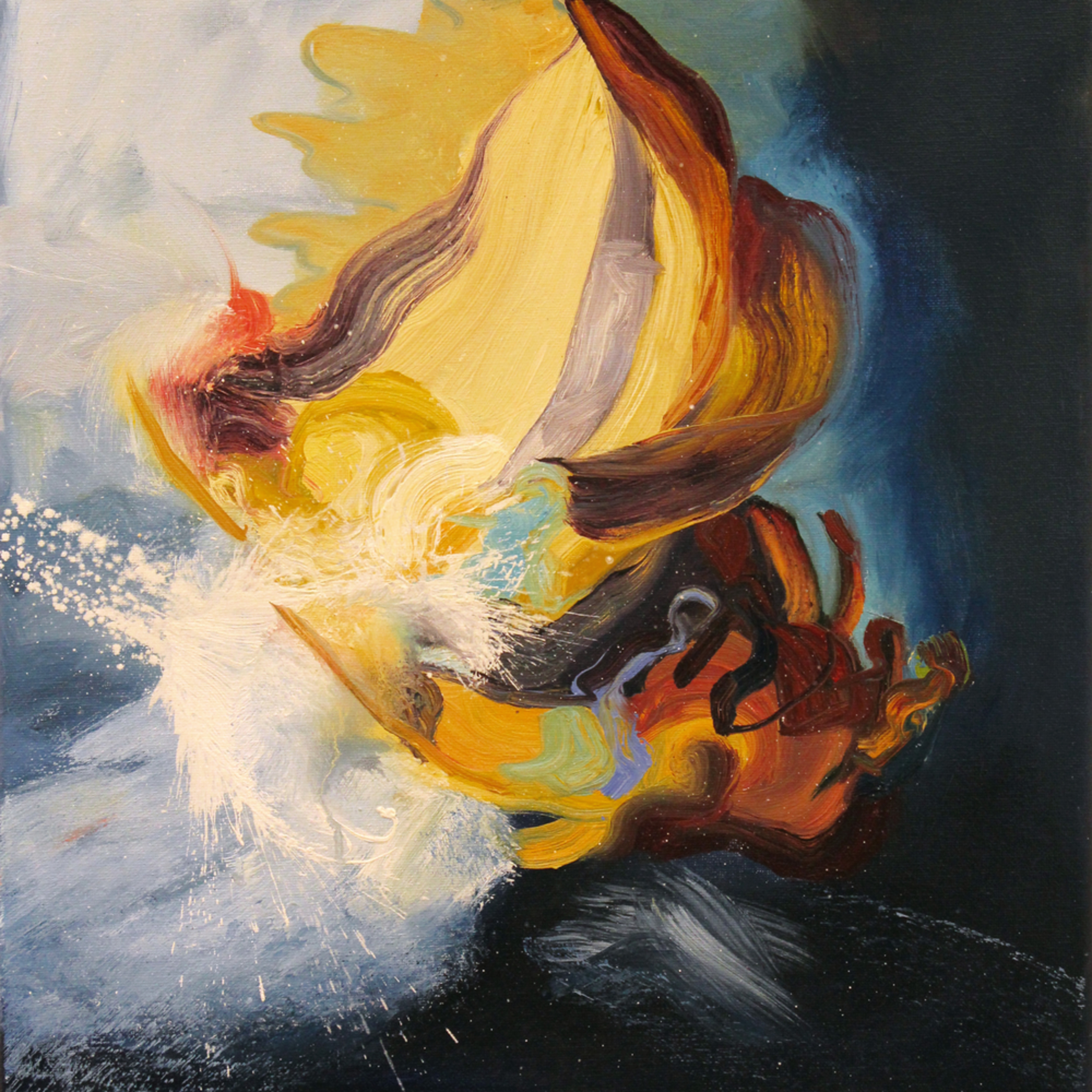 Shipwreck Rembrandt 1 Painting By Michael Serafino Available For