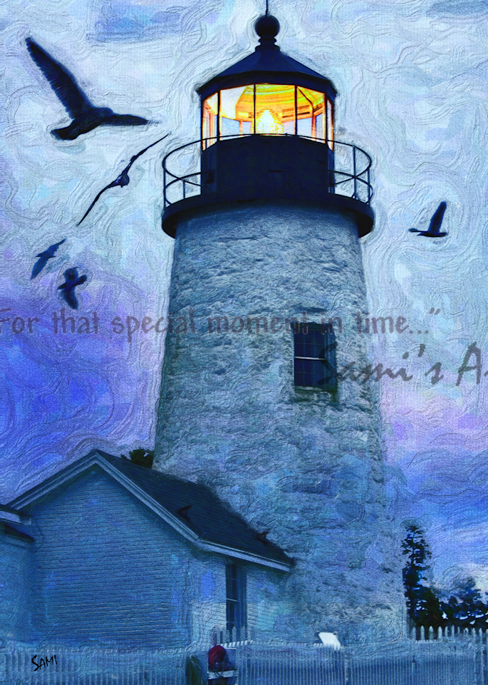 “Pemaquid Point Lighthouse Art for Sale”