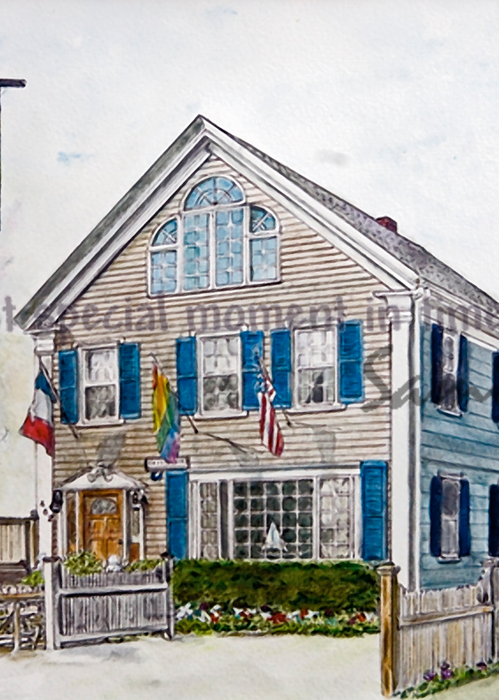 Ravenwood - Provincetown MA art painting for sale