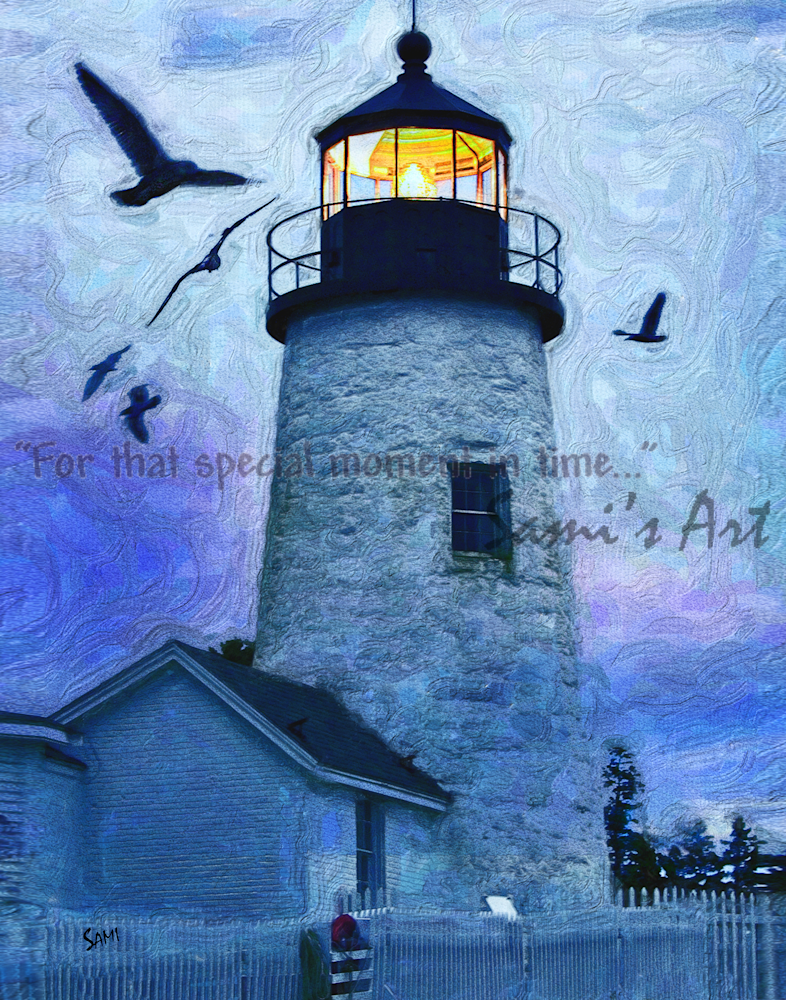 “Pemaquid Point Lighthouse Art for Sale”