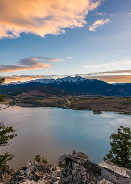 Picture of Lake Dillon Sunset Sapphire Point Overlook Summit County Colorado