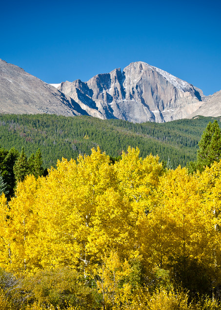 Colorado Photographic Prints of Longs Peak in the Fall 