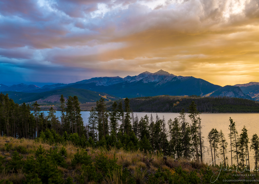 Photo of Lake Dillon Sunset over Peak 4 Summit County Colorado