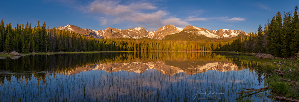 Large Panoramic Photo of Bierstadt Lake Rocky Mountain National Park Colorado Large Panoramic Photo of Bierstadt Lake Rocky Mountain National Park Colorado