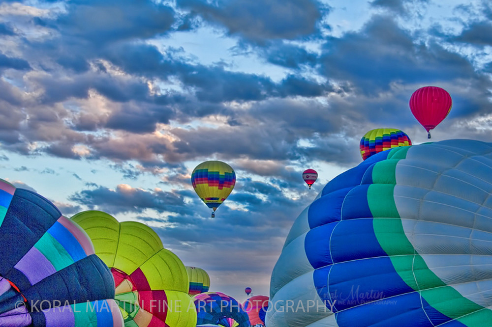 Albuquerque Balloon Fiesta Photograph 3096C | New Mexico Photography | Koral Martin Fine Art Photography