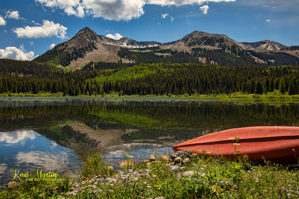 Lost Lakes Mountain Reflection 6548 Photograph | Colorado Photography |  Koral Martin Fine Art Photography