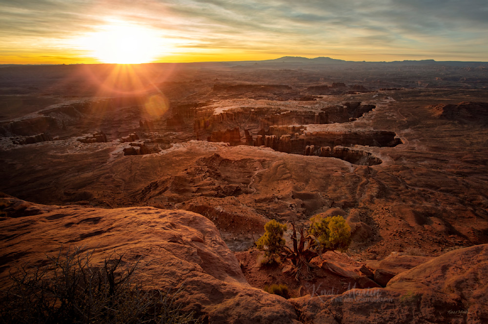 Green River Overlook At Sunrise In Canyonlands National Park Photography Art | Koral Martin Fine Art Photography