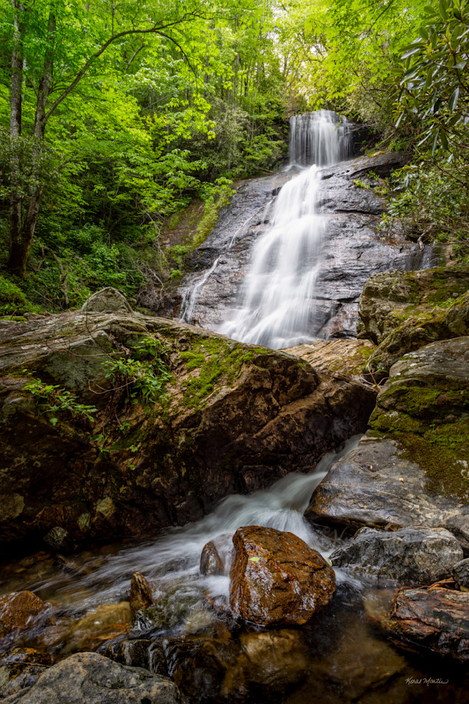 Blue Ridge Mountain Waterfall Photography Art | Koral Martin Fine Art Photography