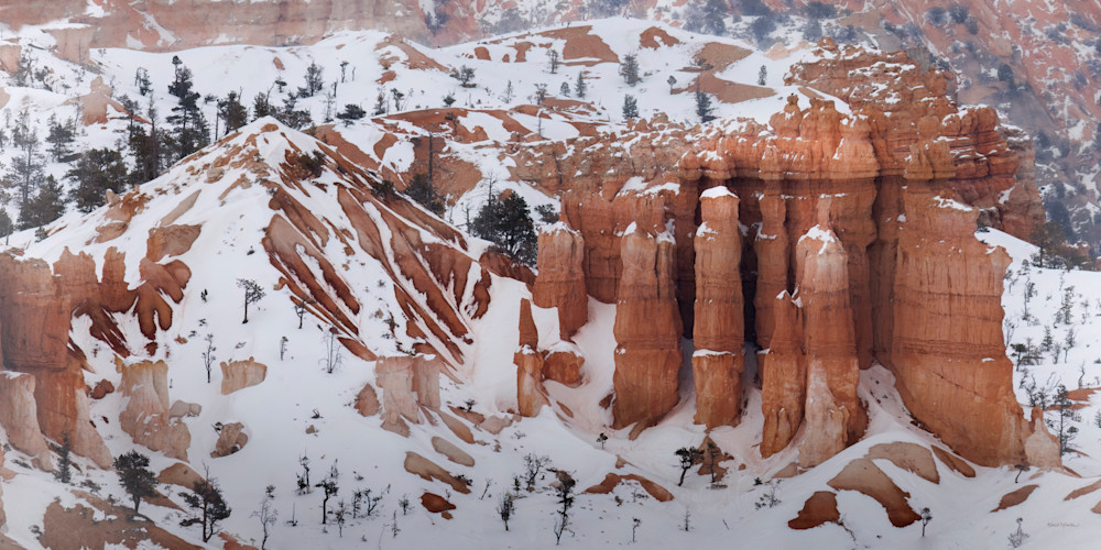 Lightly Painted   Bryce Canyon Close Up Winter View Photography Art | Koral Martin Fine Art Photography