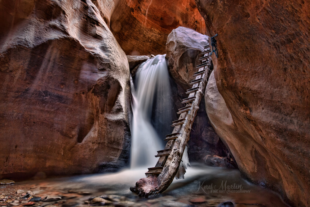 Kannaraville Slot Canyon Lower Falls Photography Art | Koral Martin Fine Art Photography