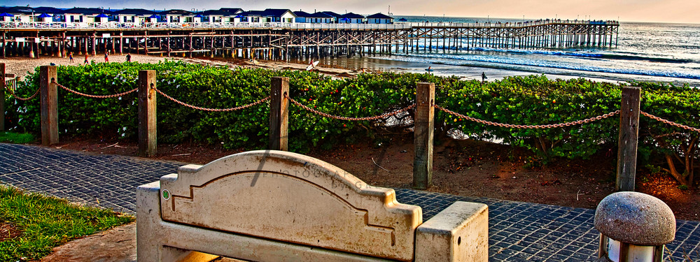 Pacific Beach bench