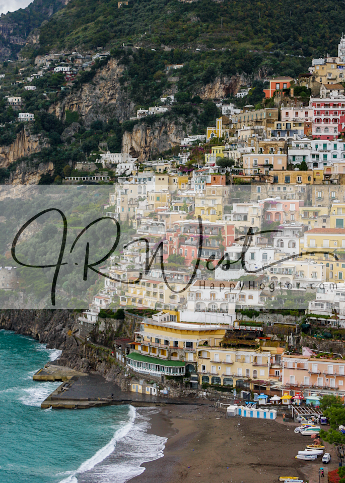 View Of Positano  Photography Art | Happy Hogtor Photography