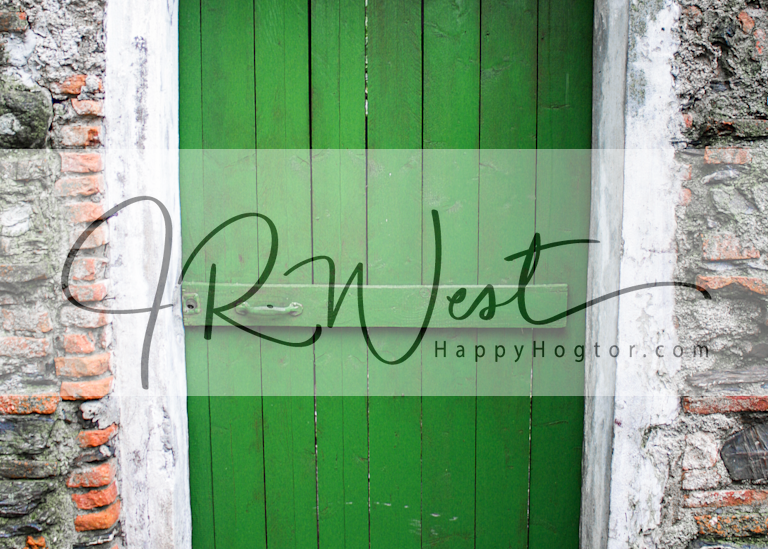 Doors Of Italy  Green Photography Art | Happy Hogtor Photography