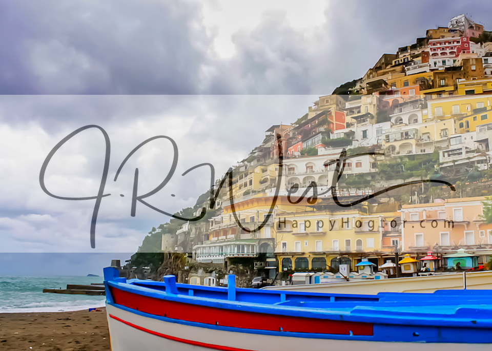 Amalfi Coast Photography Art | Happy Hogtor Photography