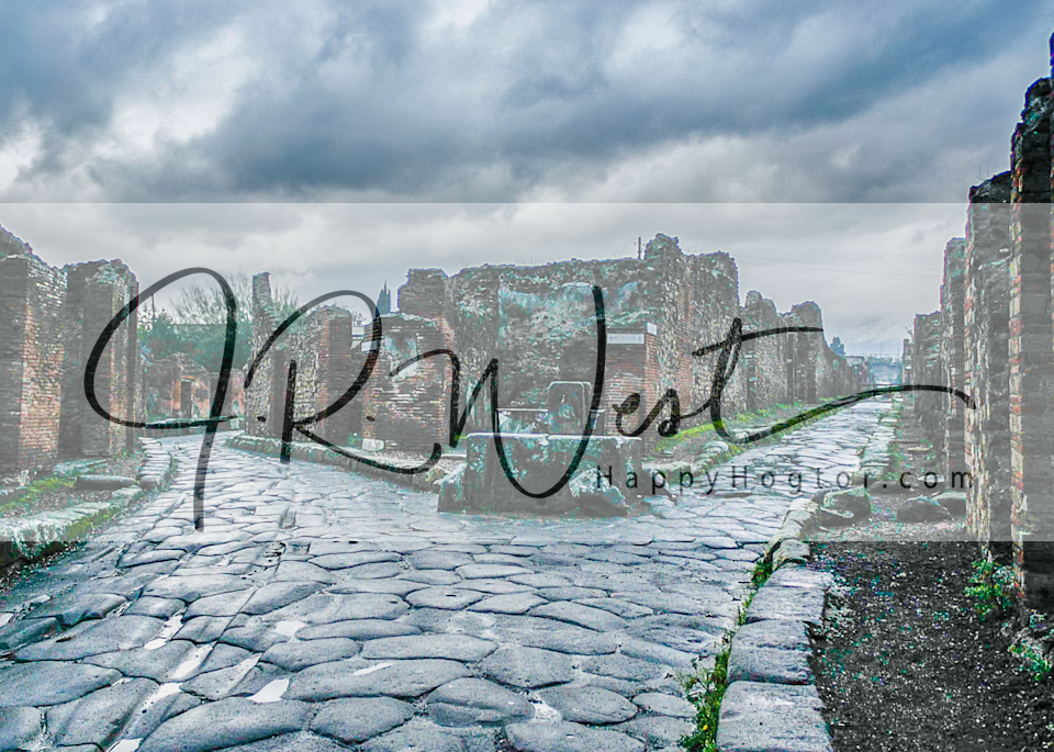Pompeii After A Rain Photography Art | Happy Hogtor Photography