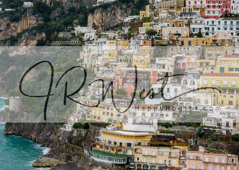 View Of Positano  Photography Art | Happy Hogtor Photography