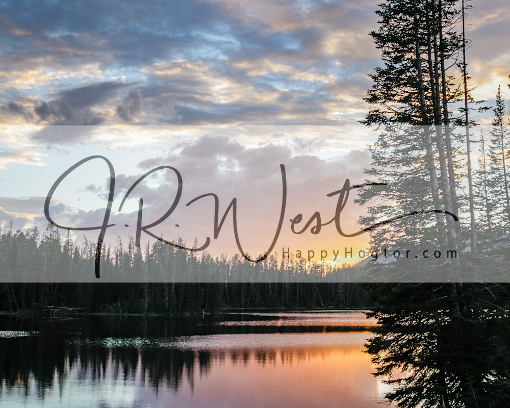 Lake Yellowstone Photography Art | Happy Hogtor Photography