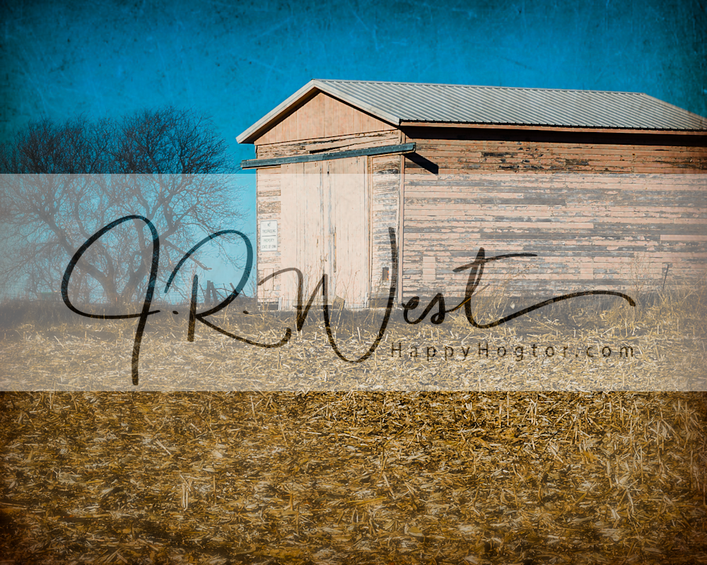 Pink Weathered Barn Photography Art | Happy Hogtor Photography