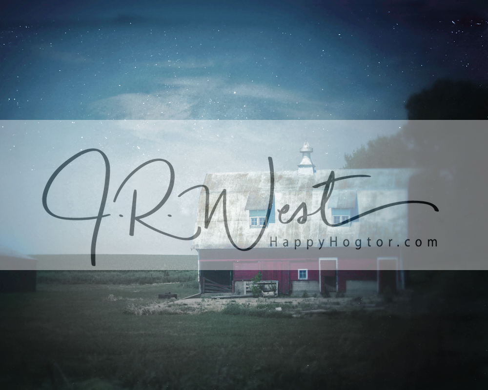 Starry Red Barn Photography Art | Happy Hogtor Photography