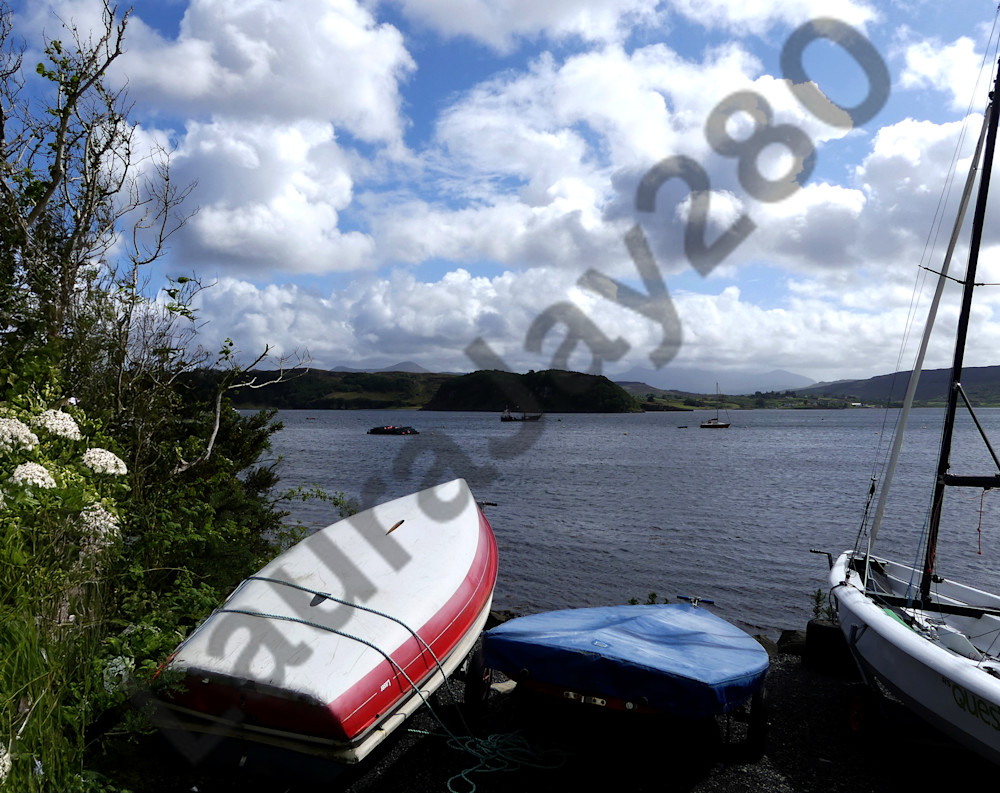 The Port of Portree, The Isle of Skye, Scotland