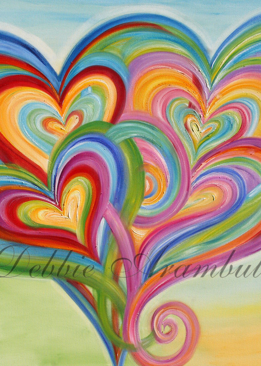 Rainbow Family Art | Heartworks Studio Inc
