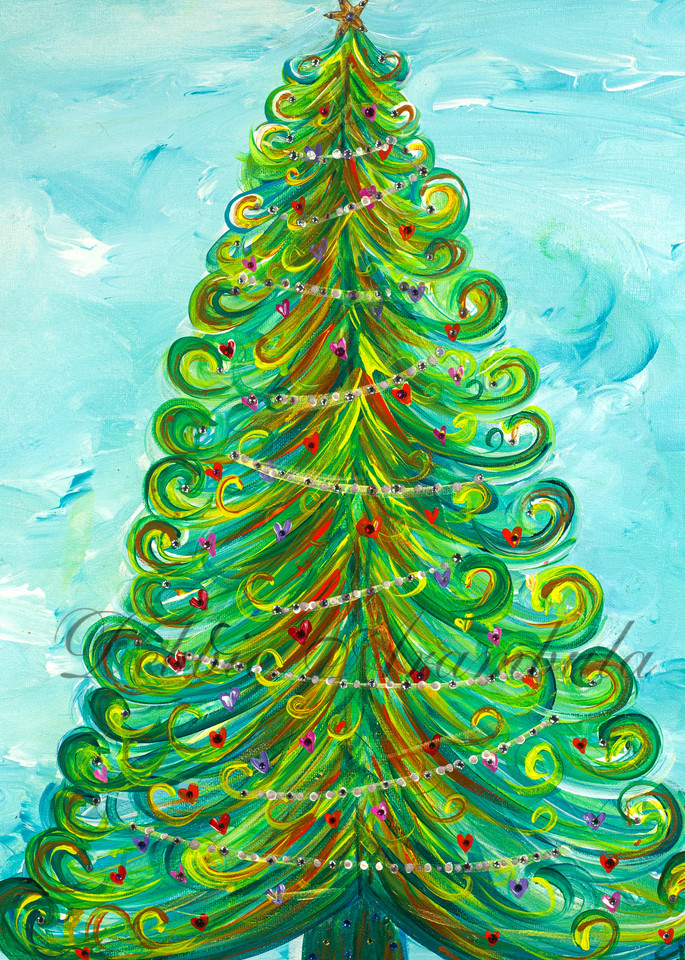 O Christmas Tree Art | Heartworks Studio Inc