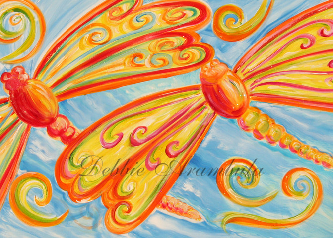 Dragonfly Dances Art | Heartworks Studio Inc
