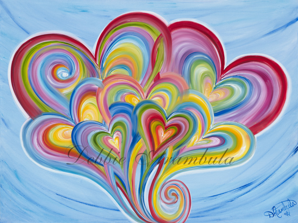 Interwoven Love Art | The Heart Artist 