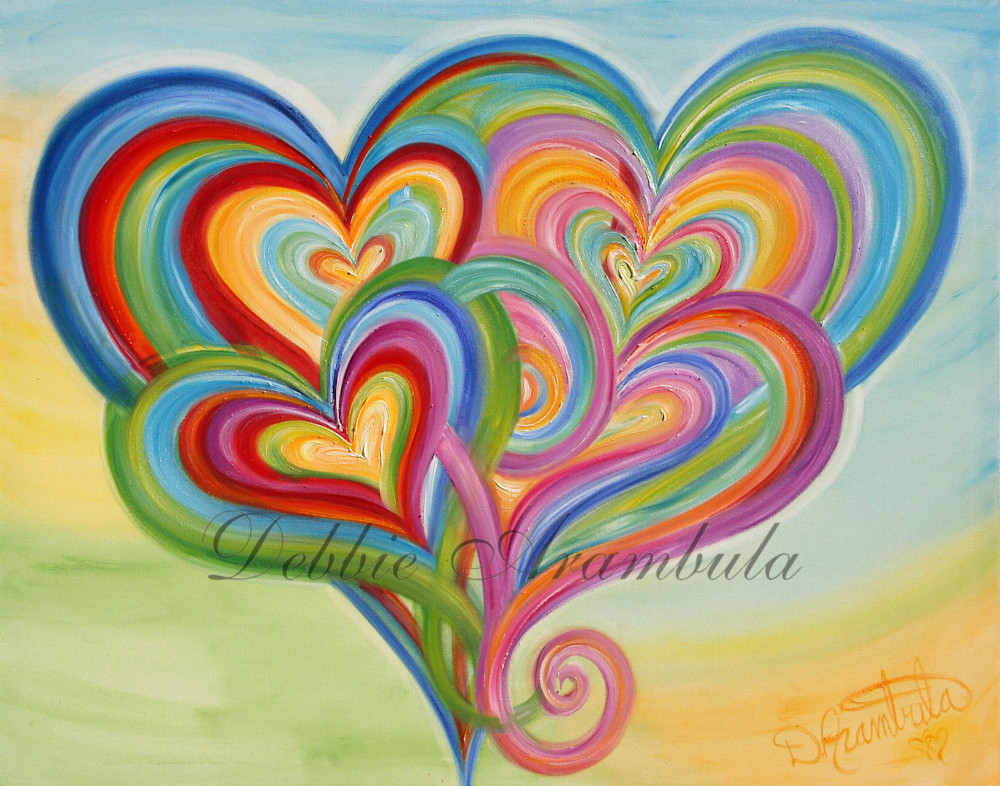 Rainbow Family Art | Heartworks Studio Inc