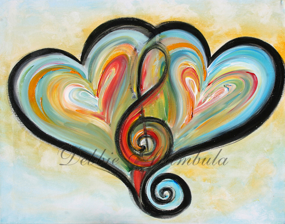 Musical Hearts Art | The Heart Artist 