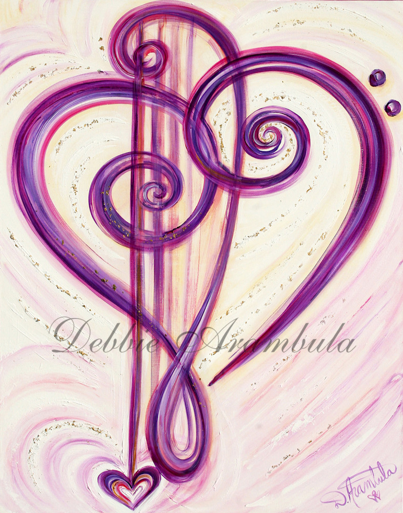 From The Bottom Of Her Heart Art | Heartworks Studio Inc