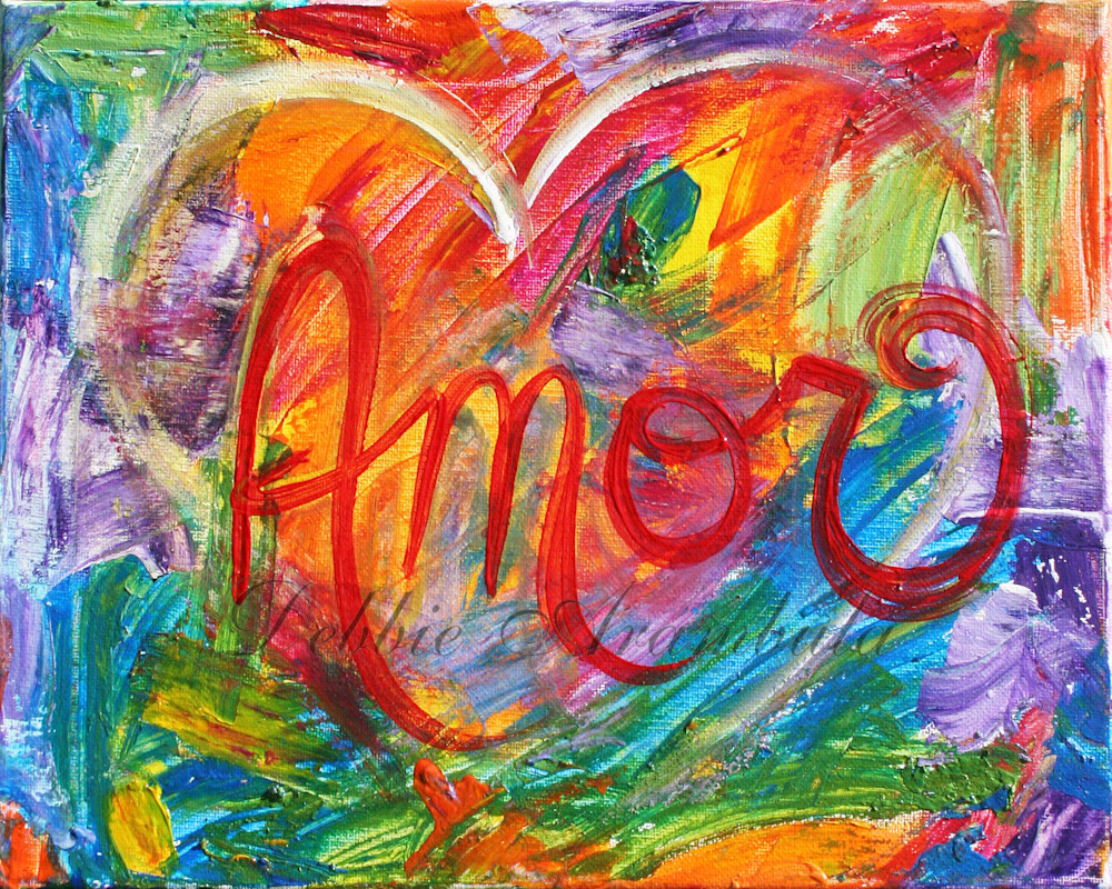 Amor Abstract Art | The Heart Artist 