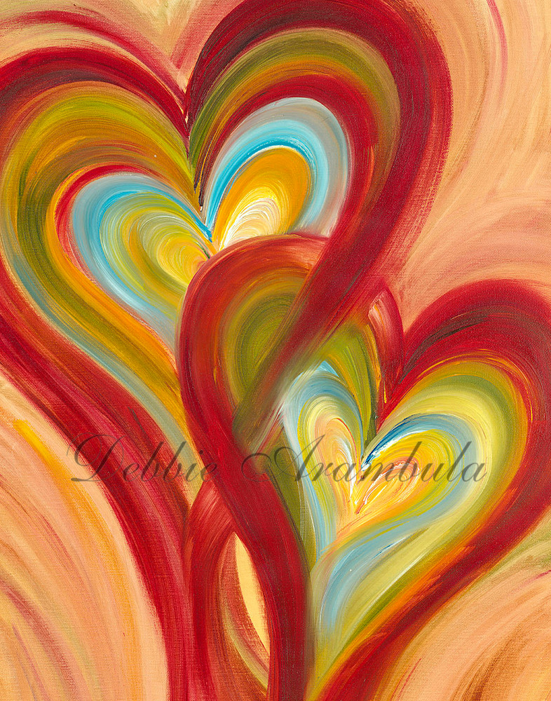 Interwining Cropped Art | Heartworks Studio Inc