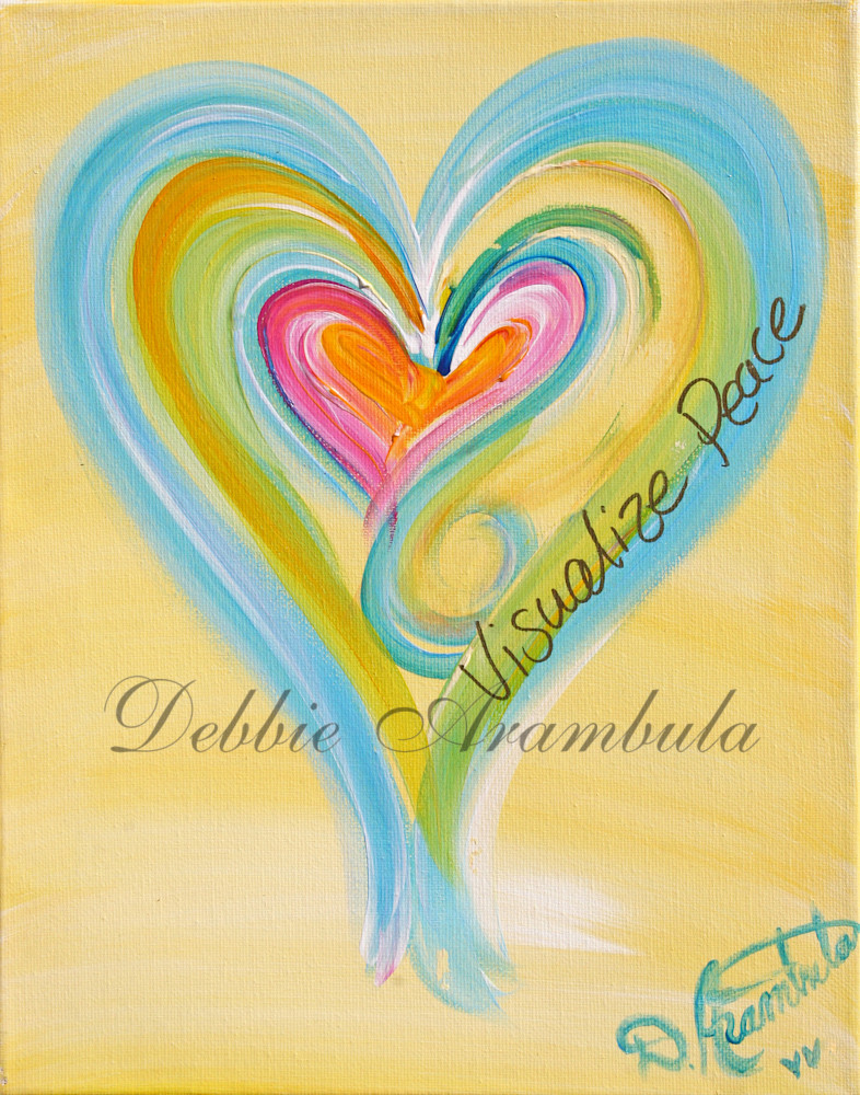 Visualize Peace Art | The Heart Artist 