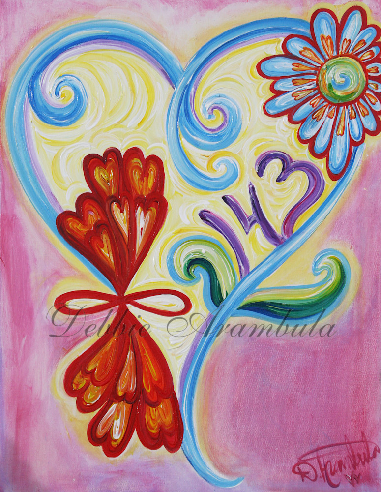 143 Means I Love You Art | Heartworks Studio Inc