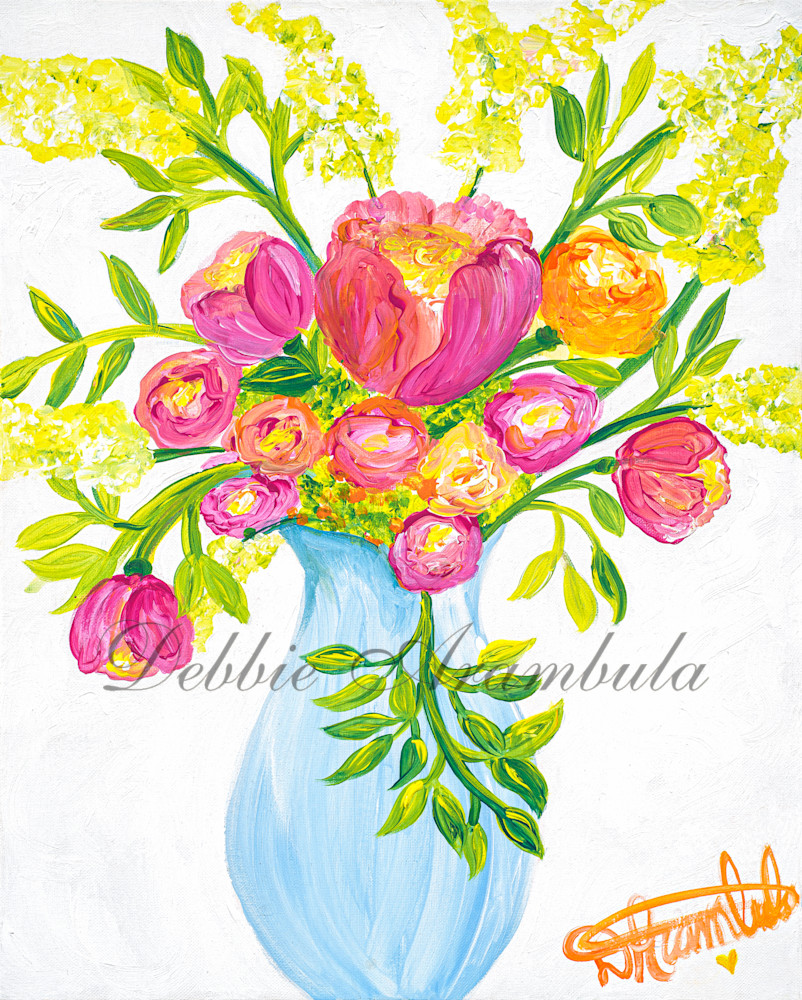 Bouquet Of Love Art | Heartworks Studio Inc