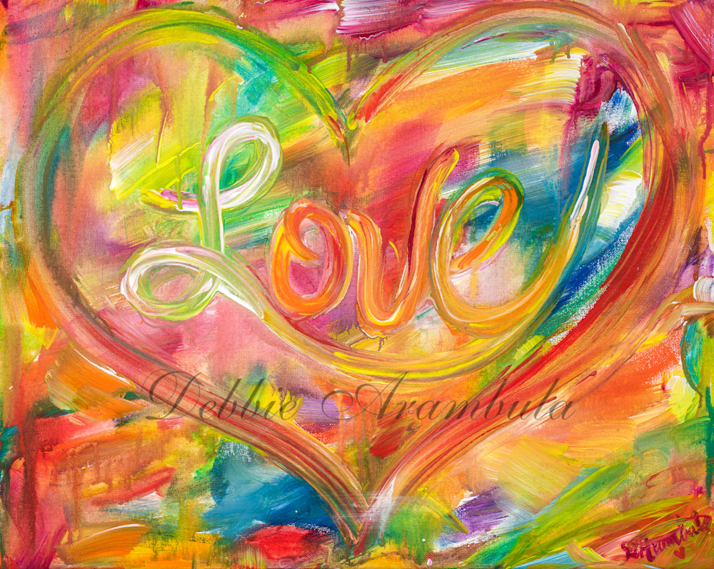 Love Abstract 2 Art | The Heart Artist 